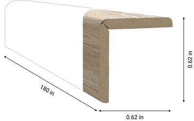 Universal Corner Panel - Sanremo Oak Beige