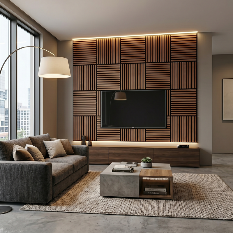 Acoustic Panels - living-room