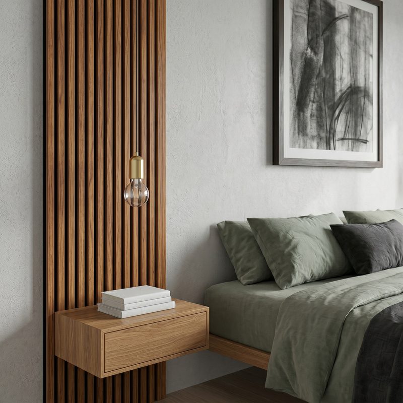 Teak, 94.5x23.6